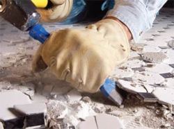 How to Remove Old Floor Tiles