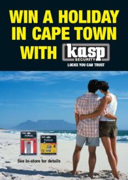Win a Holiday in Cape Town with Kasp Security