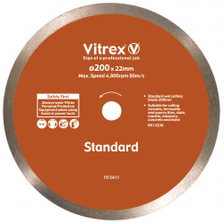 Vitrex Diamond Blade Std200mm