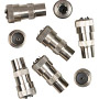 SupaLec Coaxial Plug - Metal (10)