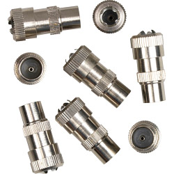 SupaLec Coaxial Plug - Metal (10)