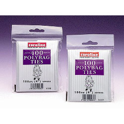 Caroline Packaging Polythene Bag Closures (100)