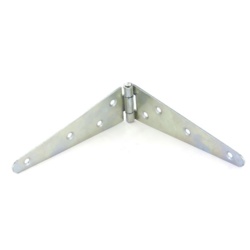 Securit Strap Hinges Zinc Plated (Pair)
