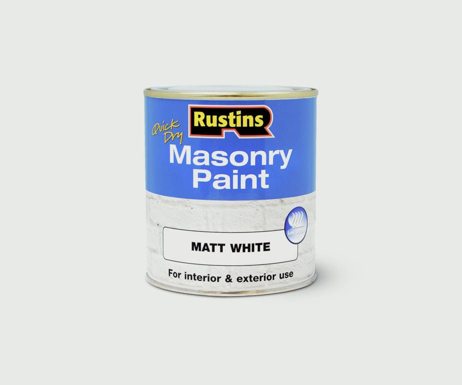 Rustins Masonry Paint 500ml Stax Trade Centres
