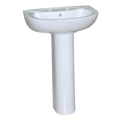 SupaPlumb Basin & Pedestal In A Box