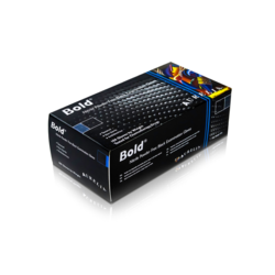 Aurelia Bold Nitrile Powder Free Black Gloves