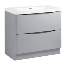 SP Ocata Grey Floor Standing Vanity Unit