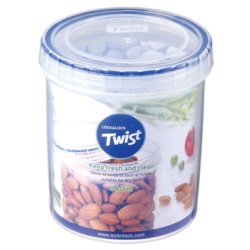 Locknlock Round Food Storage Container with Twist Lid