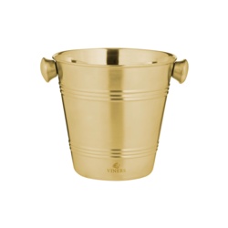 Viners Gold Ice Bucket