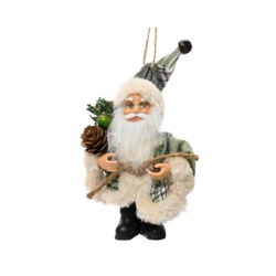 Kaemingk Santa with Grey Coat