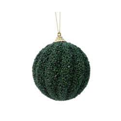 Kaemingk Foam Glitter Bauble 8cm