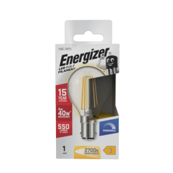 Energizer Filament LED Golf B15 Dimmable 5w