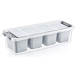 Hobbylife 4 Divider Deep Grand Organiser Box