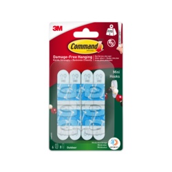 Command™ Outdoor Mini Hooks