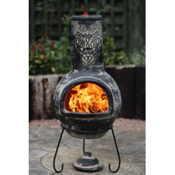 Gardeco Wolf Charcoal Mexican Chimenea