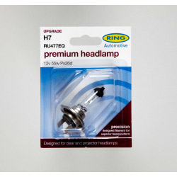 Ring Automotive LTD 12v 55w H7 Haloge Headlamp