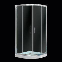 SupaPlumb Twin Sliding Quadrant Door