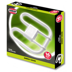 Eveready 2D Lamp 16W 2 PIN 240V CFL