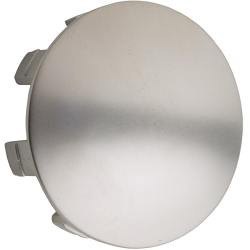 Rothley Handrail Shallow End Caps - Brushed Nickel Finish