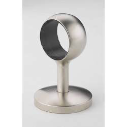 Rothley Handrail Straight Post - Brushed Nickel Finish