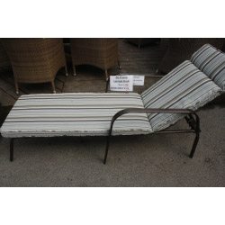 Bronze Lounger Complete with cushion