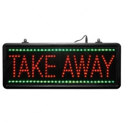 LED Take Away Sign