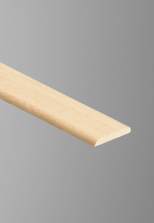 Cheshire Mouldings Light Hardwood D Moulding 46 x 6mm x 2.4m
