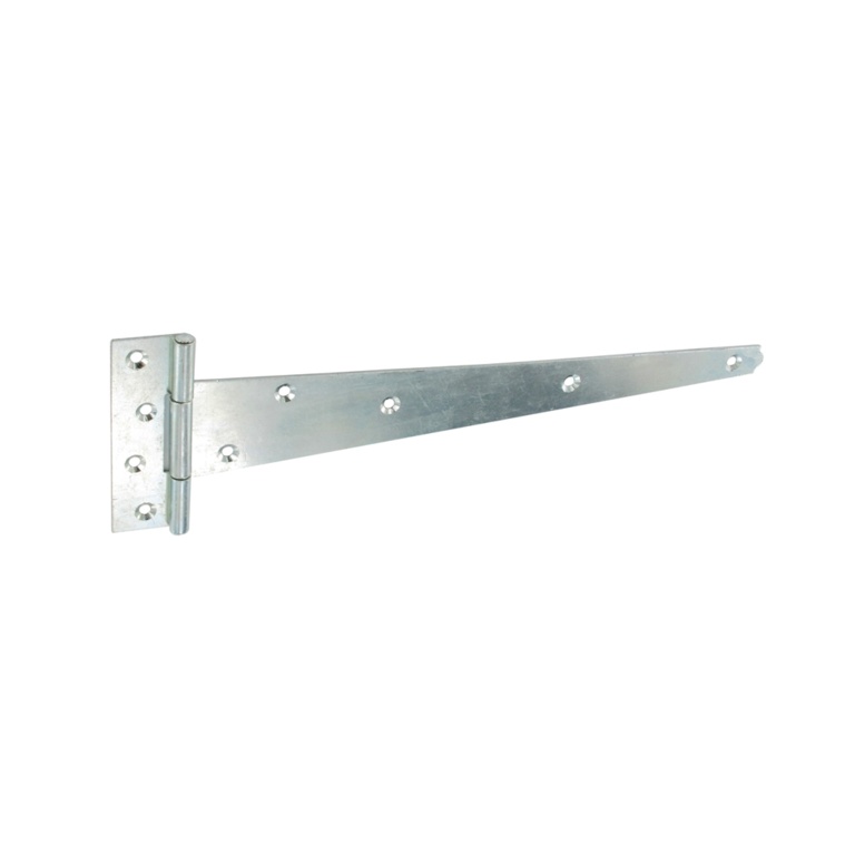 Securit Heavy Zinc Plated Tee Hinges - 250mm (10") - Pair