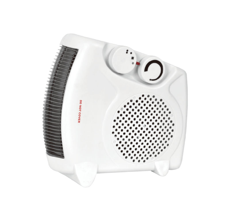 Manor Position Fan Heater 2000W Size: 250mm(w)x120mm(d)x240mm(h)