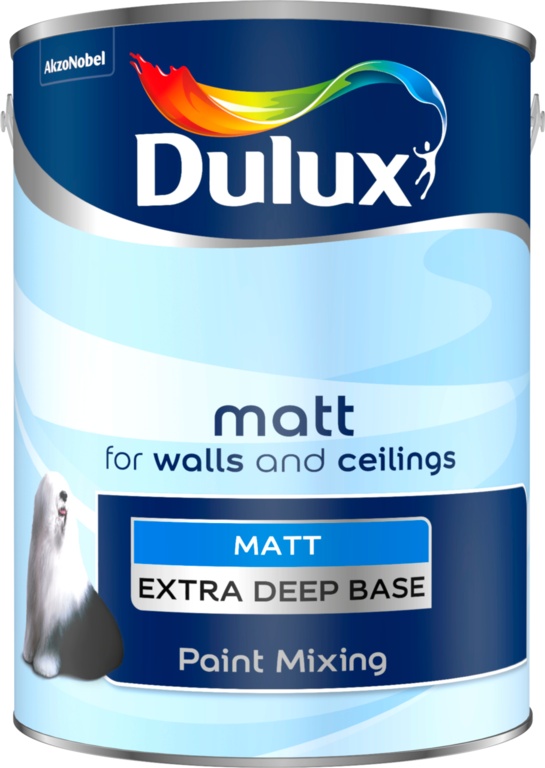 Dulux Colour Mixing 5L - Extra Deep Matt Base