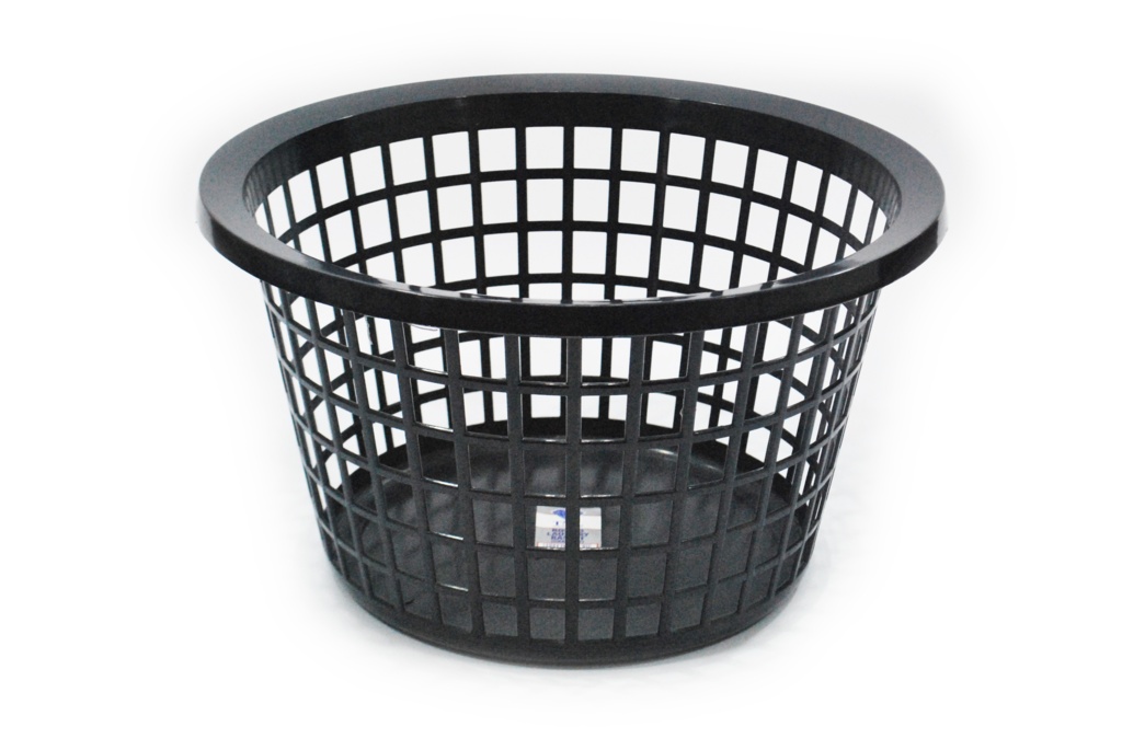 TML Round Laundry Basket - Graphite