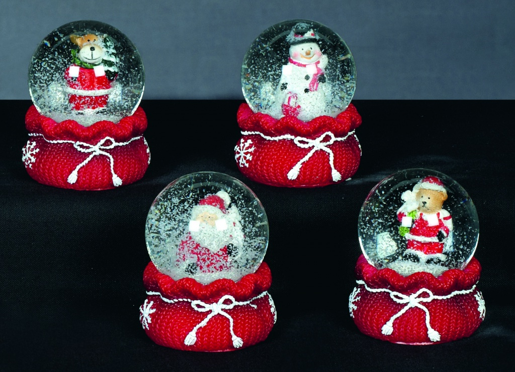 Premier Water Globe with Christmas Sack Base 45mm