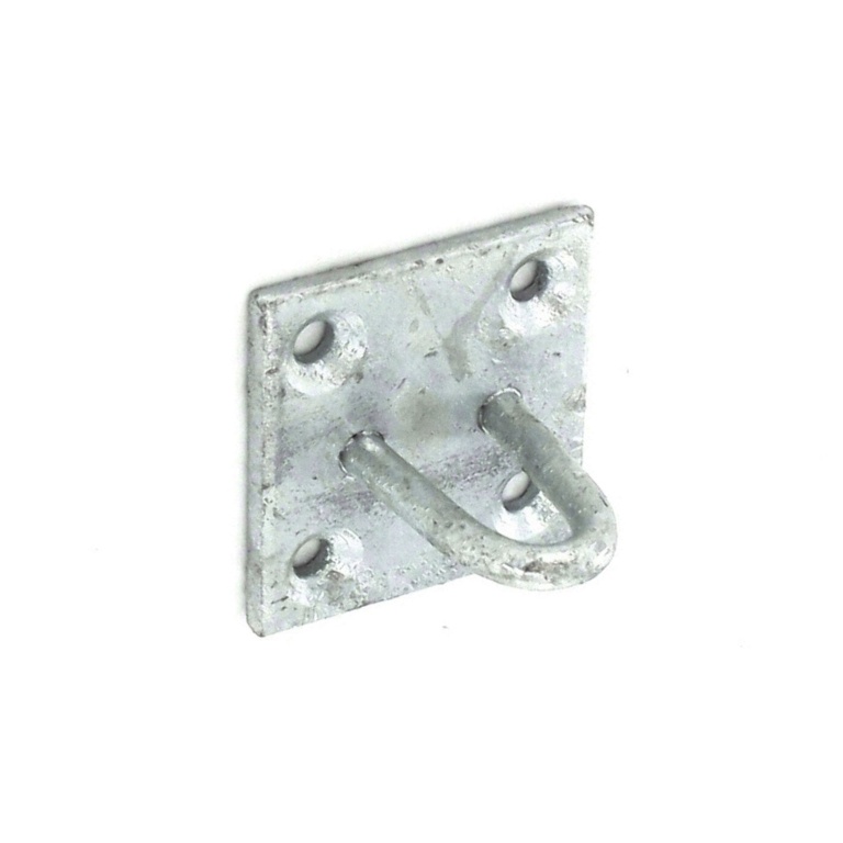 Securit Staple On Plate 50mm Galvanised
