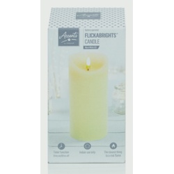 Premier Textured Candle With Timer