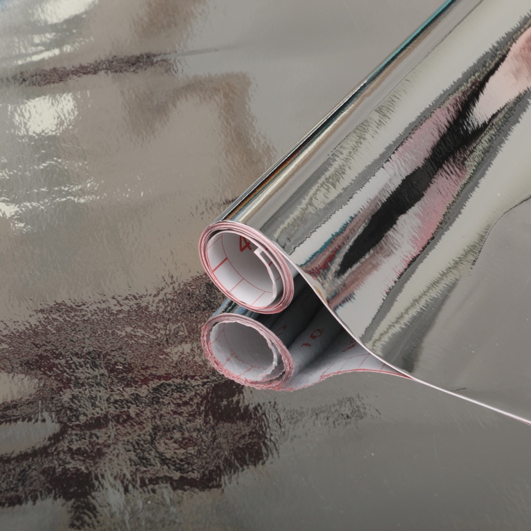 d-c-fix® Self Adhesive Film - Glossy Silver 45cm x 1.5m