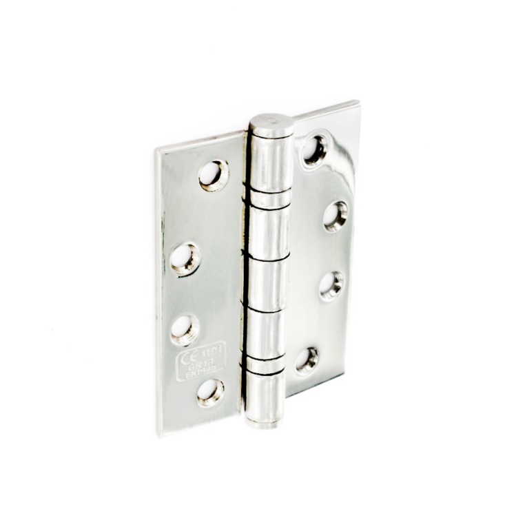 Securit Stainless Steel Bearing Hinges Polished Ce 1 Pair 100mm