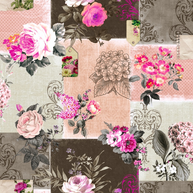 d-c-fix® Manhattan Tablecloth - Roselyn Rosa 20m Roll x 140cm