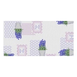d-c-fix® Manhattan Tablecloth - Blue Lavender 20m Roll x 140cm