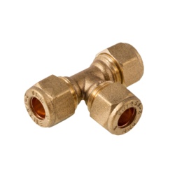 Securplumb Compression Tee 15mm