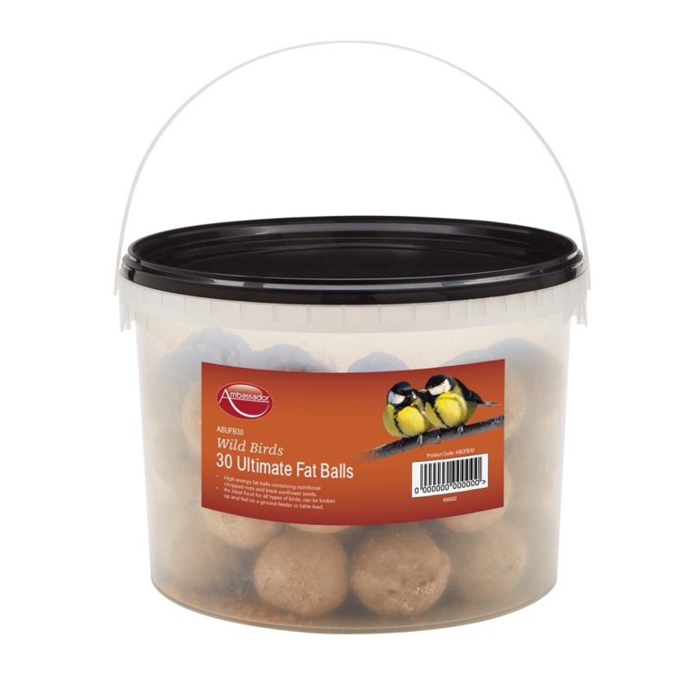 Ambassador Ultimate Fat Balls - Bucket of 30