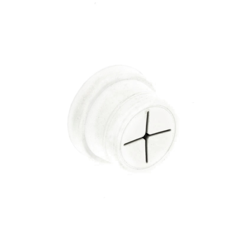 Securit Towel Holder White (2) Single