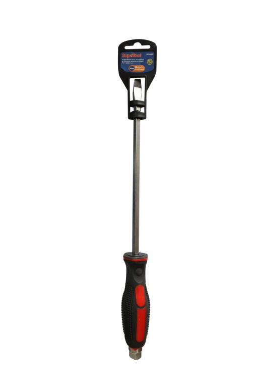 SupaTool Slotted Screwdriver 8mm x 200mm