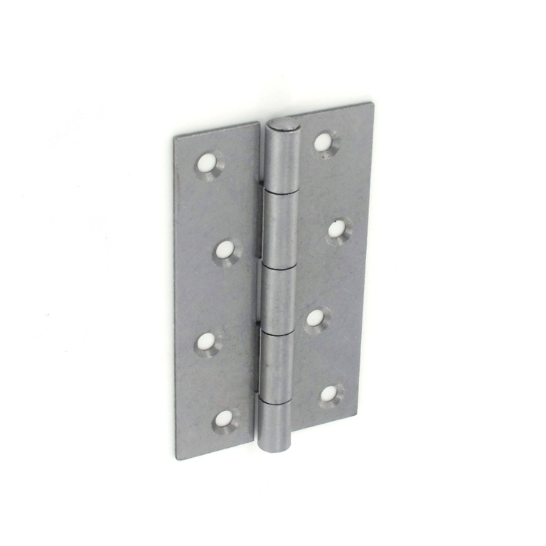Securit Steel Butt Hinges Self Colour 100mm (Pair)