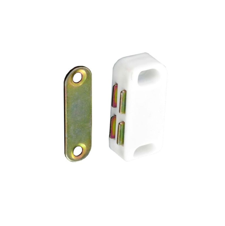 Securit Magnetic Catch White