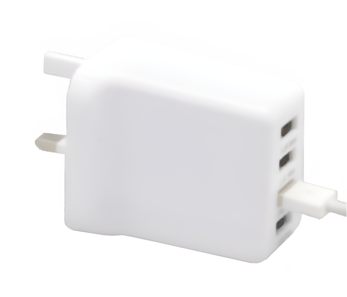 Securlec Mains Charger 2x Usb A 2x Usb C