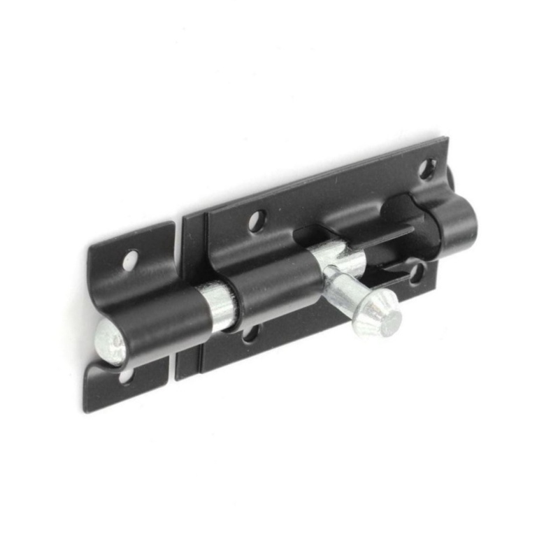 Securit Tower Bolt Black 200mm