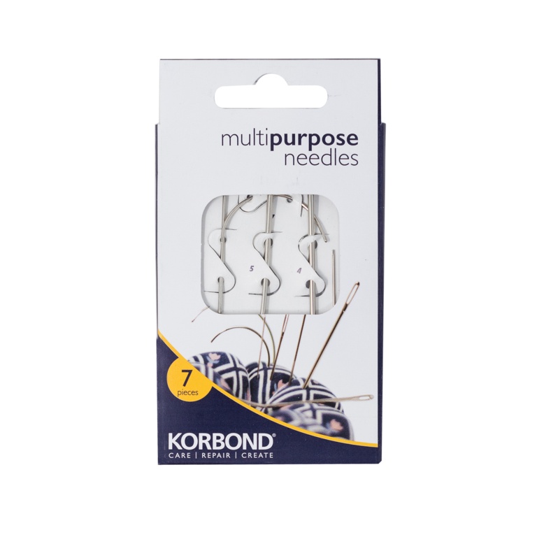 Korbond Multi Purpose Needles 7 Piece