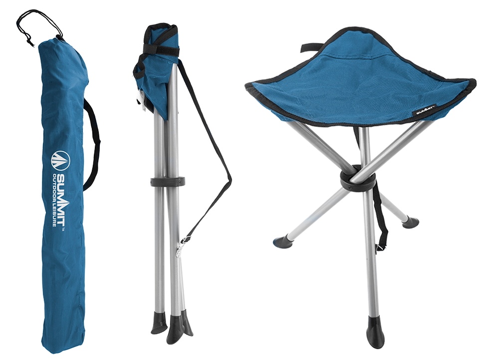 Summit Tripod Stool - Indigo Blue