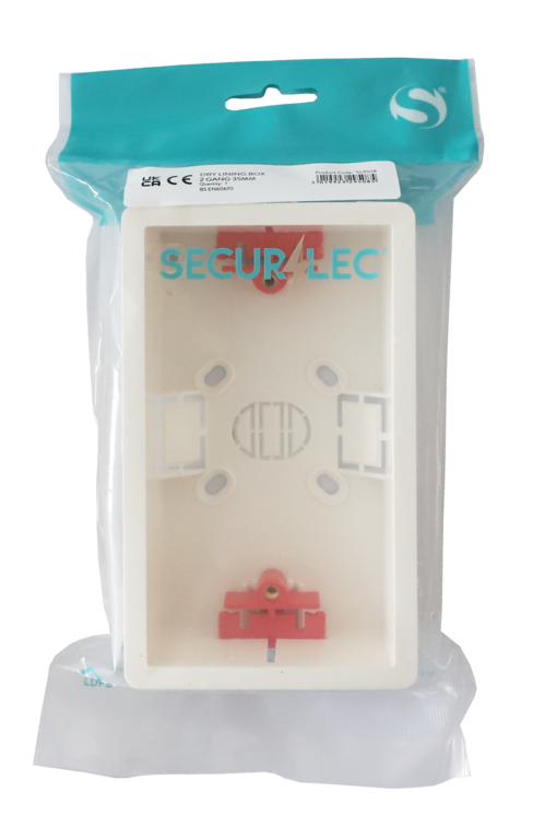 Securlec 2g Deep Dry Lining Box 35mm