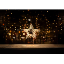 Premier Gold Table Top Star 720 LEDs